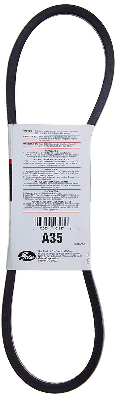 Gates A35 Hi-Power® II V-Belts