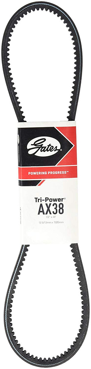 Gates AX38 Tri-Power?« Belts (Molded Notch)