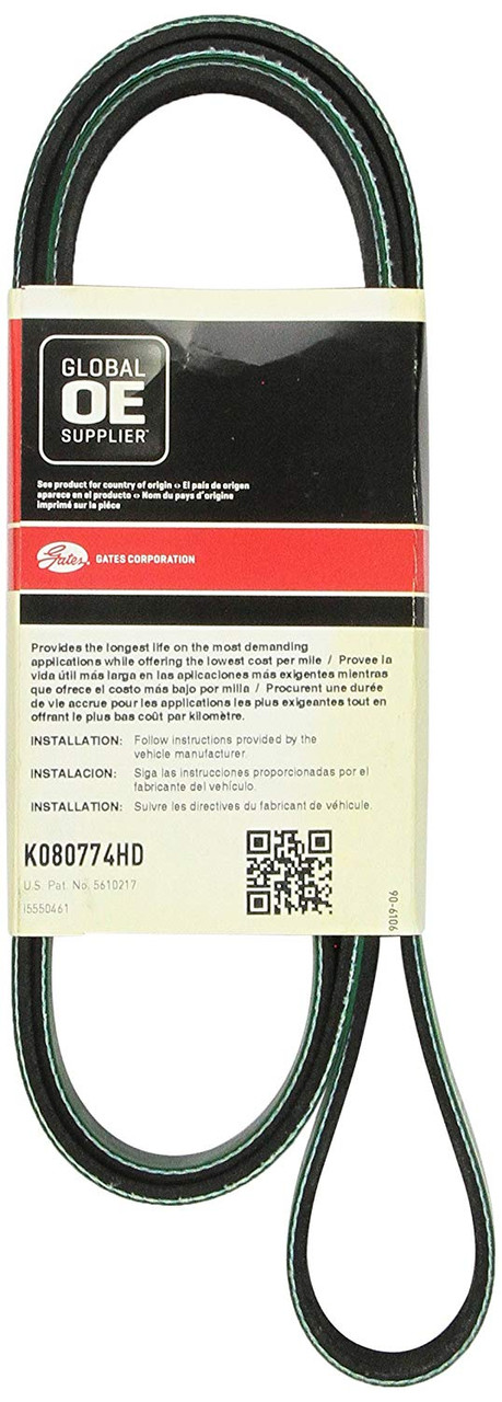 Gates K080774HD FleetRunner® - Micro-V® Belts