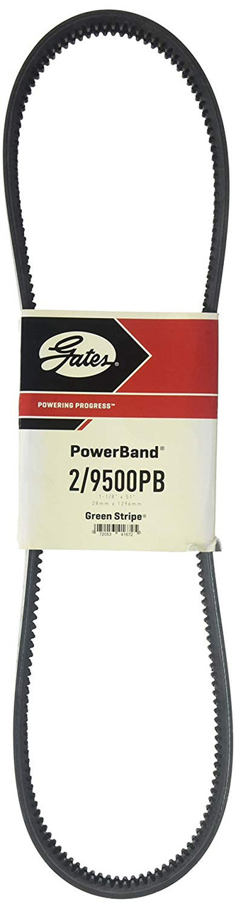 Gates 2/9500PB Green Stripe® PowerBand® Belts