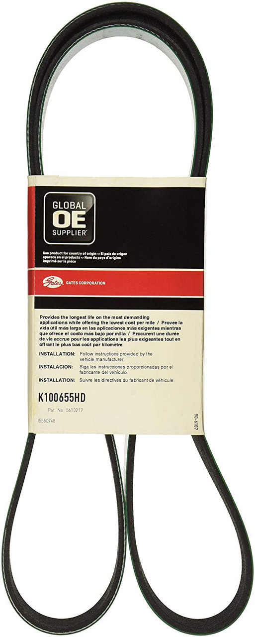 Gates K100655HD FleetRunner® - Micro-V® Belts