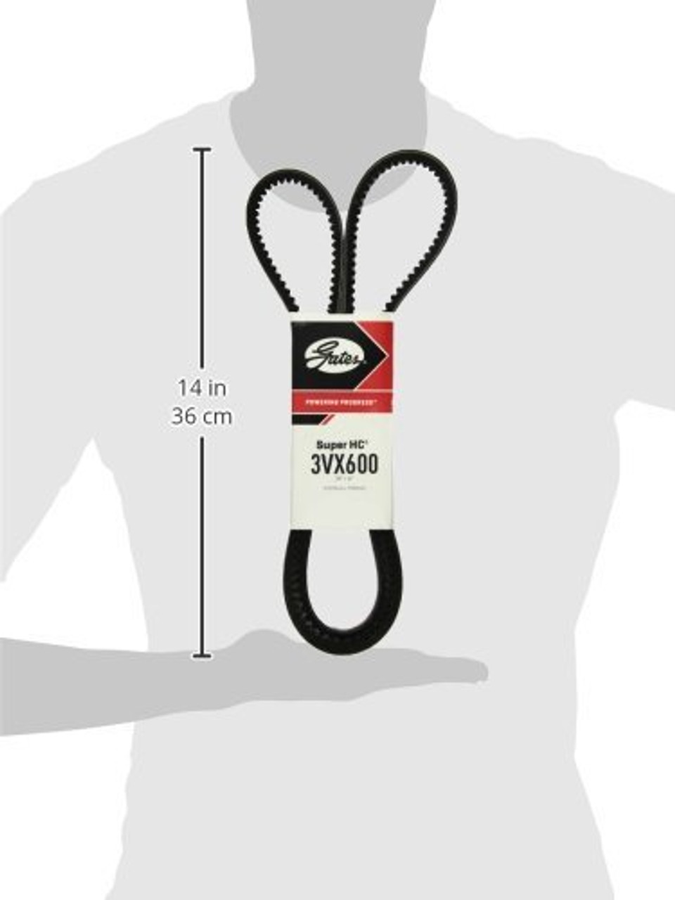 Gates 3VX600 Super HC®V-Belts