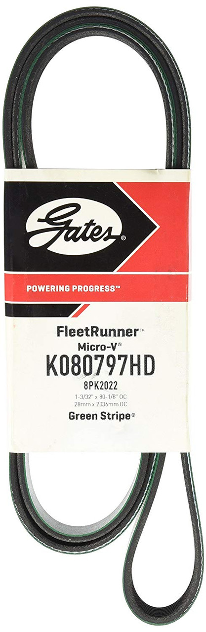 Gates K080797HD FleetRunner® - Micro-V® Belts