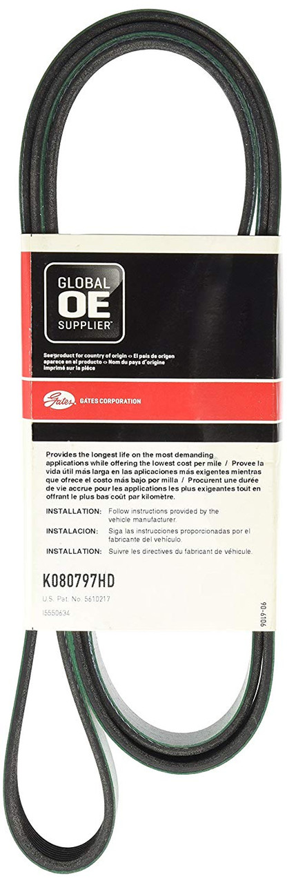 Gates K080797HD FleetRunner® - Micro-V® Belts