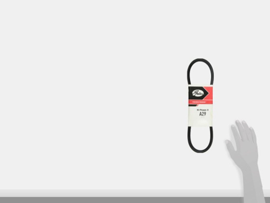 Gates A29 II Gates A29 (9002-6029) Hi-Power II Classical Wrapped V Belt A Section