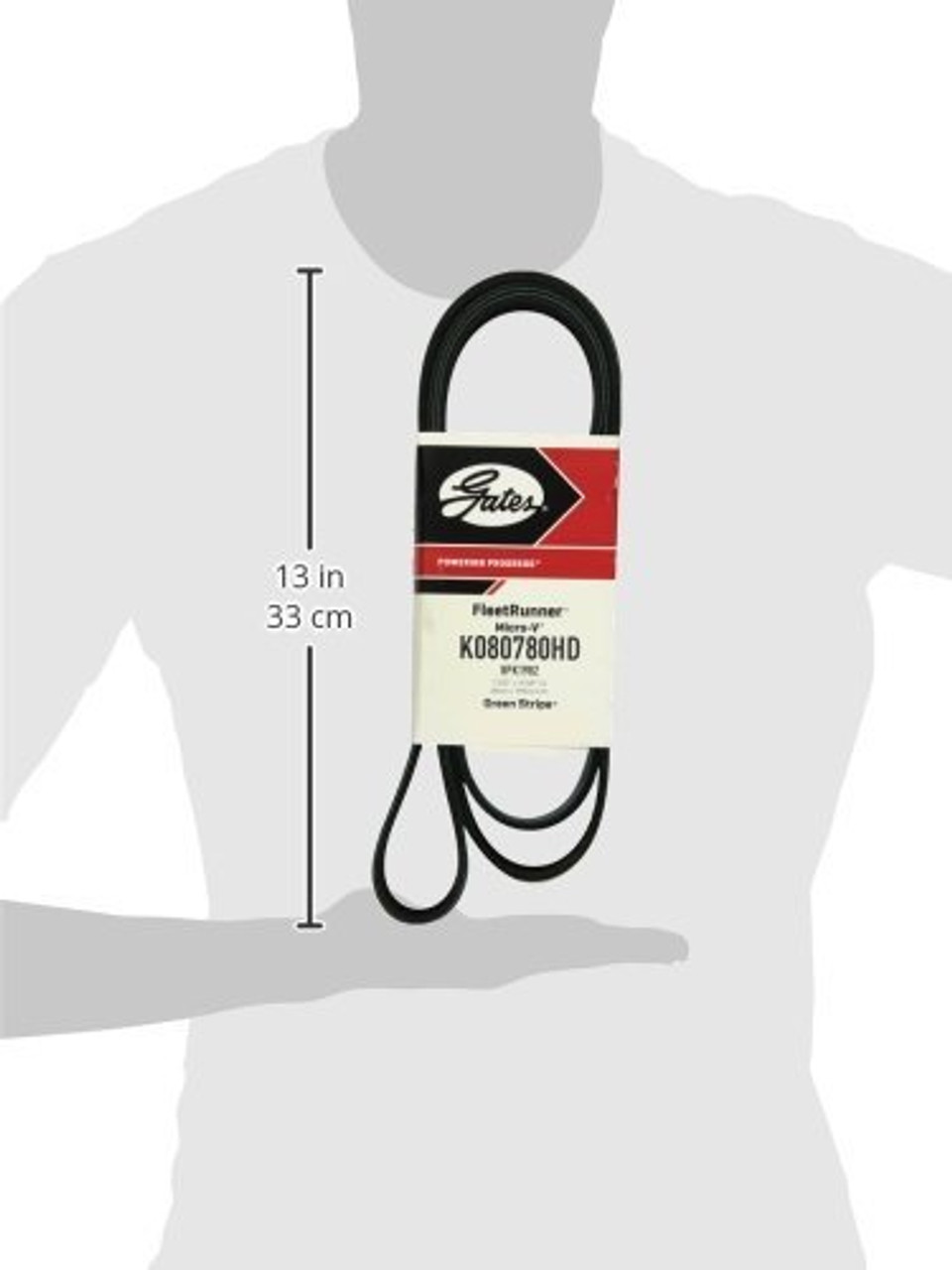 Gates K080780HD FleetRunner® - Micro-V® Belts