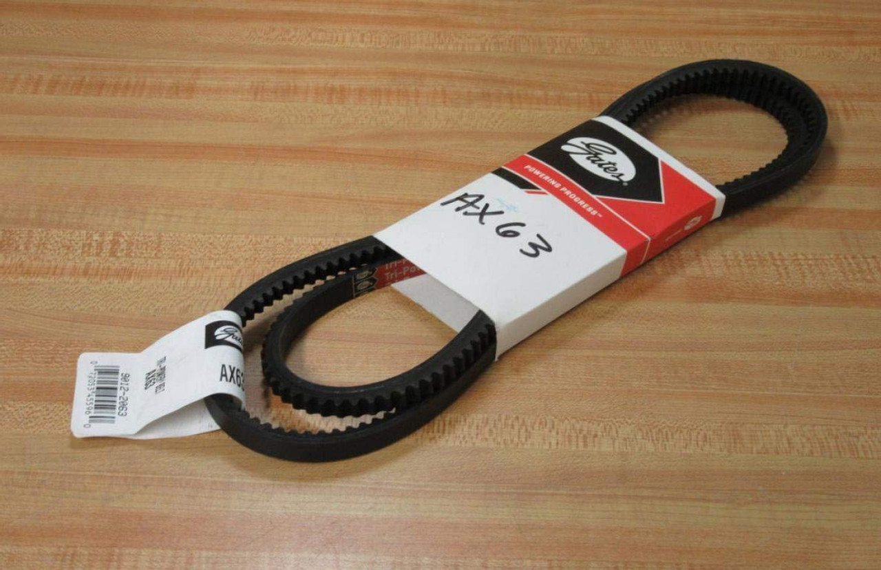 Gates AX63 Tri-Power® Belts (Molded Notch)