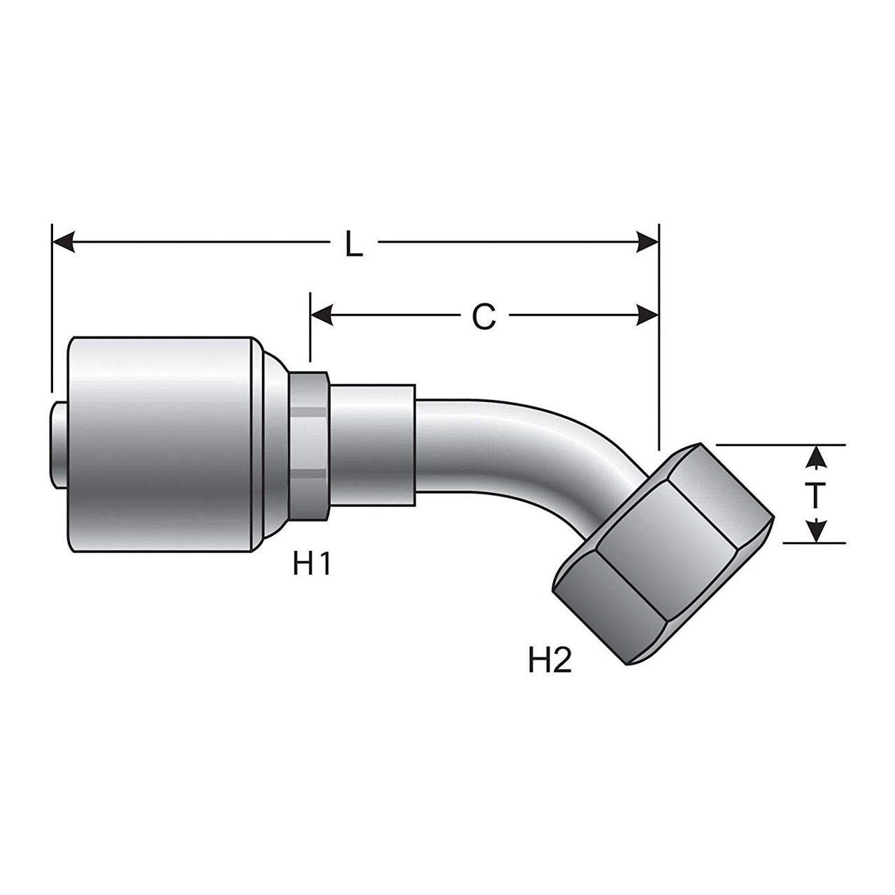 Gates G25235-0404 4G-4FFORX45S