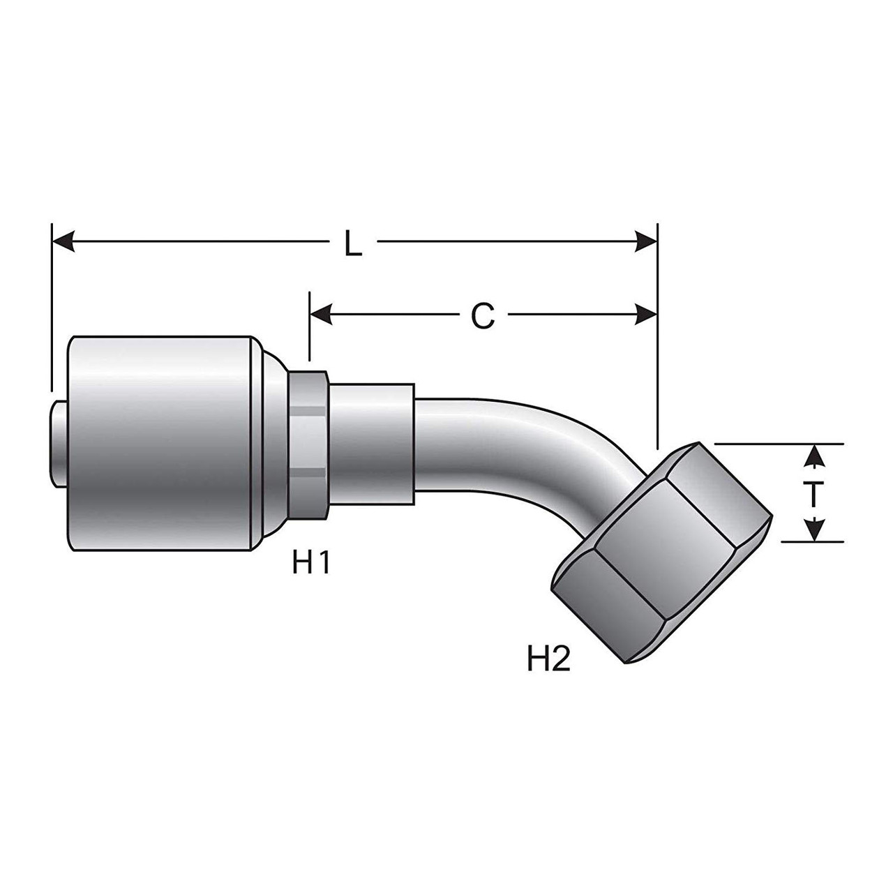 Gates G25235-0404 4G-4FFORX45S