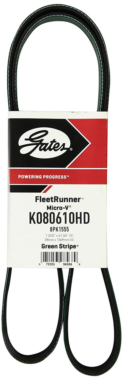 Gates K080610HD FleetRunner® - Micro-V® Belts