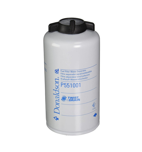 Donaldson P551001 Fuel Filter, Water Separator Spin-On Twist&Drain