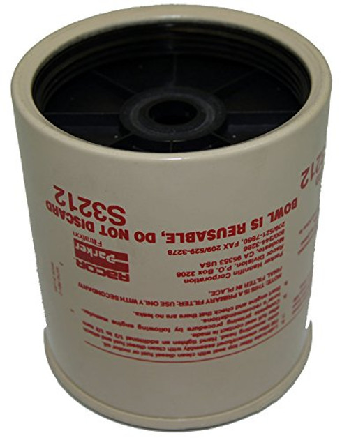 Racor S3212 RACOR SPIN-ON ELEMENTS, 3.63" Racor S3212 RACOR SPIN-ON ELEMENTS, 3.63"