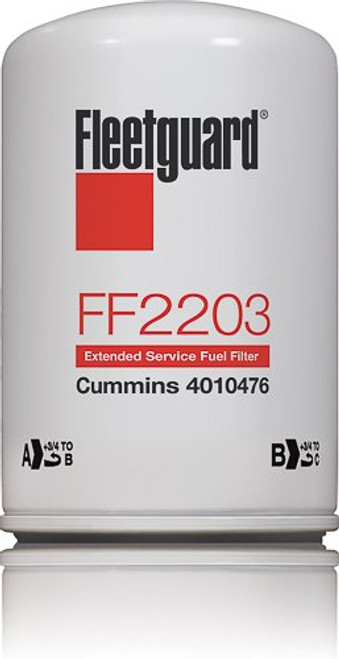 Fleetguard FF2203 Fuel Filter Spin-on