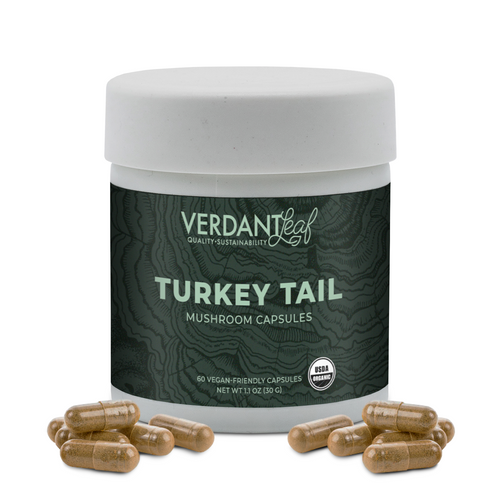 Organic Turkey Tail Mushroom Capsules