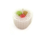 Beeswax Sushi Candle - All White