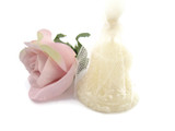 Beeswax Wedding Bell Favor Votive Candle in Ivory