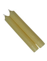 10" Solid Beeswax Taper Candles in Summer