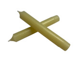 10" Solid Beeswax Taper Candles in Summer