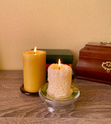 Same But Different - Ivory and Natural Beeswax