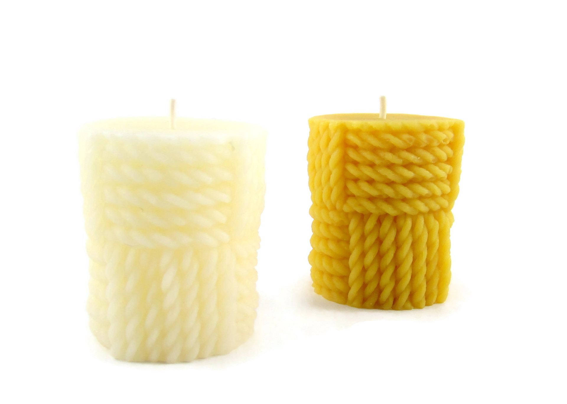 Toadily Handmade Beeswax Candles - 100% Natural Beeswax Tapers