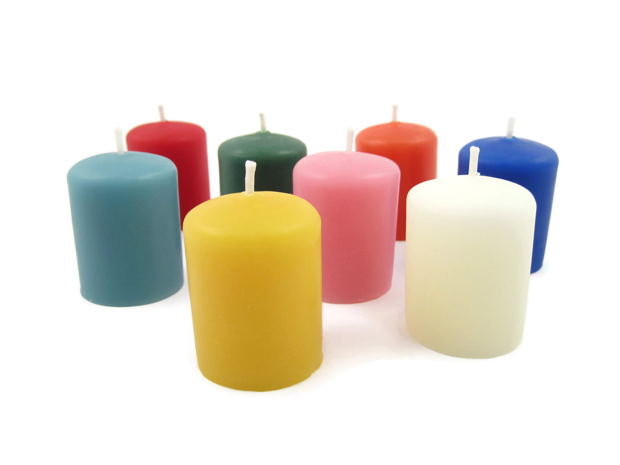 Wave Round Beeswax Candle (Asst. Colors) - Rare Hawaiian