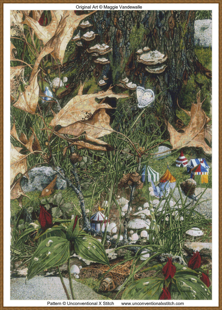 Summer Solstice cross stitch pattern | Unconventional X Stitch