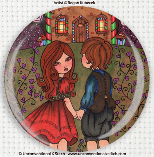 Hansel and Gretel needle minder - Regan Kubecek