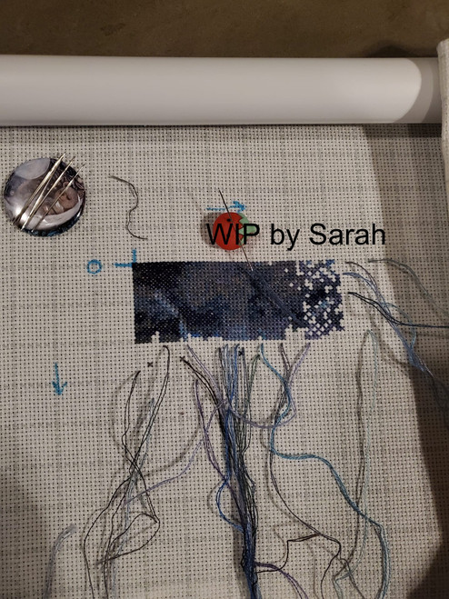 Bear-ly Dreaming cross stitch pattern (Angela)