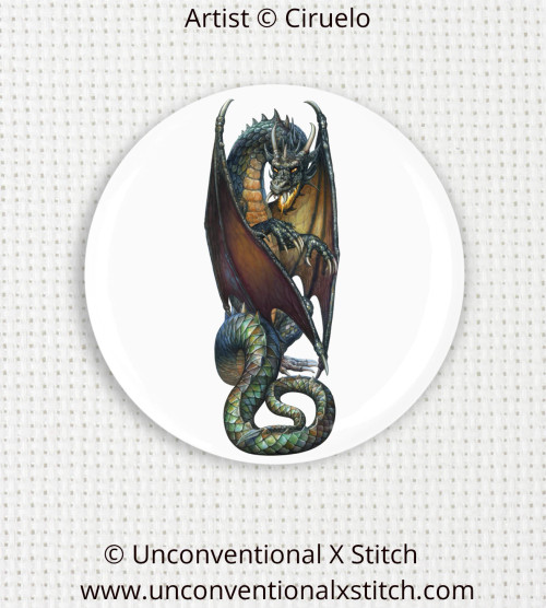 Earth Dragon 2 needle minder - Ciruelo