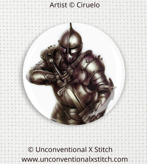 Knight needle minder - Ciruelo