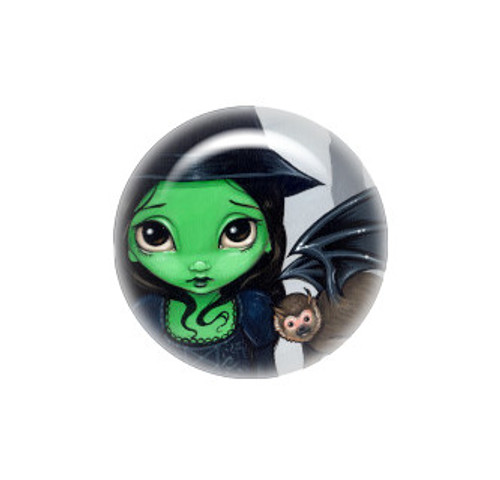Wicked Witch and her Flying Monkey needle minder  Jasmine Becket-Griffith