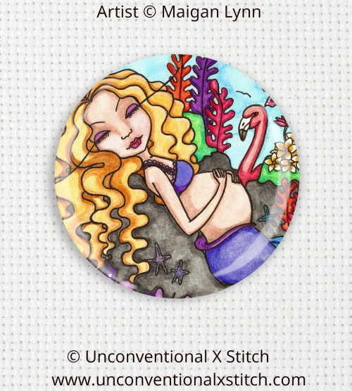 A Quiet Moment Together needle minder - Maigan Lynn