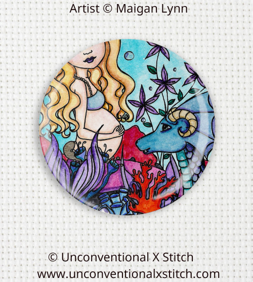 Awaiting the Moment needle minder - Maigan Lynn