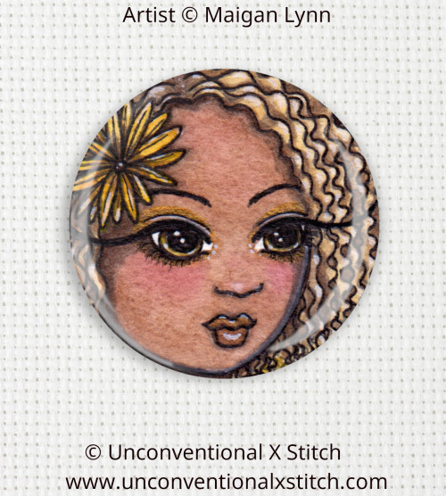 Butterfly Beauties Yellow Swallowtail needle minder - Maigan Lynn