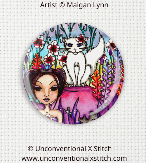 Hibiscus Lagoon needle minder - Maigan Lynn