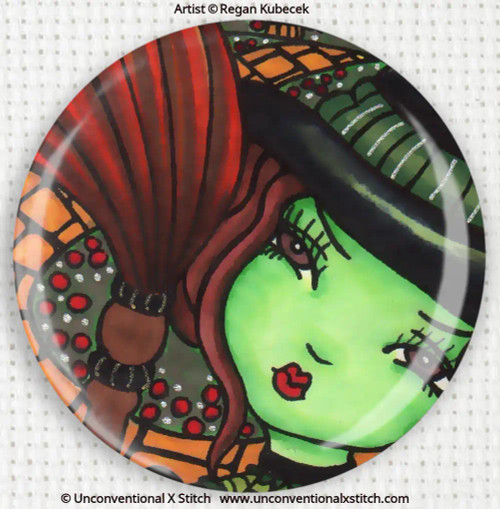 The Wicked Witch needle minder - Regan Kubecek