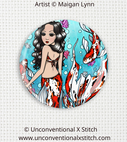 Lotus Koi needle minder - Maigan Lynn