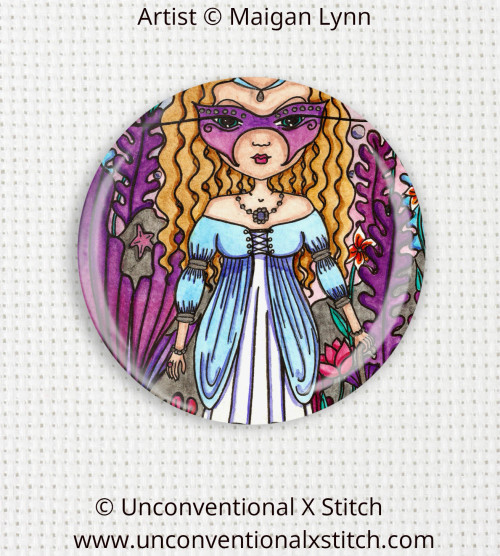 Mermaid Masquerade Clarity needle minder - Maigan Lynn