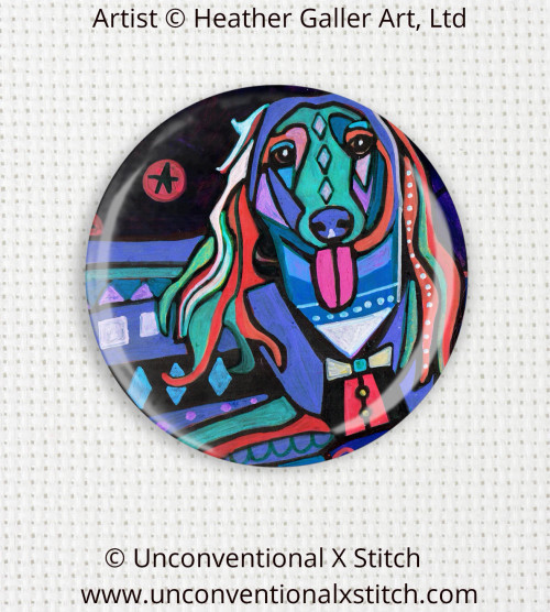 Dachshunds 28 needle minder - Heather Galler Art, Ltd