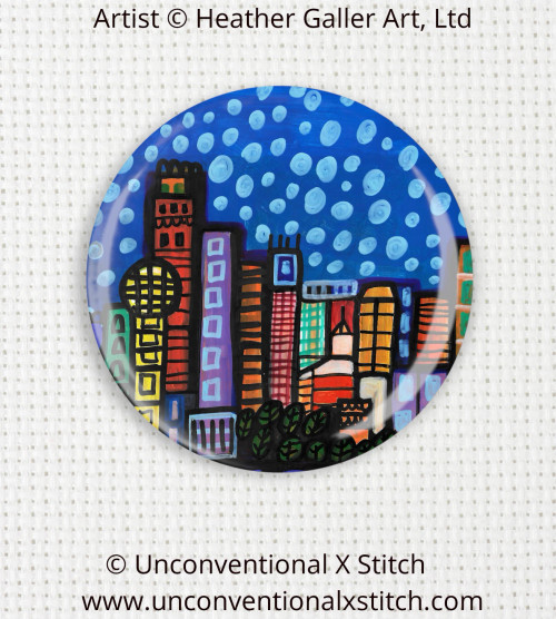 Dallas needle minder - Heather Galler Art, Ltd