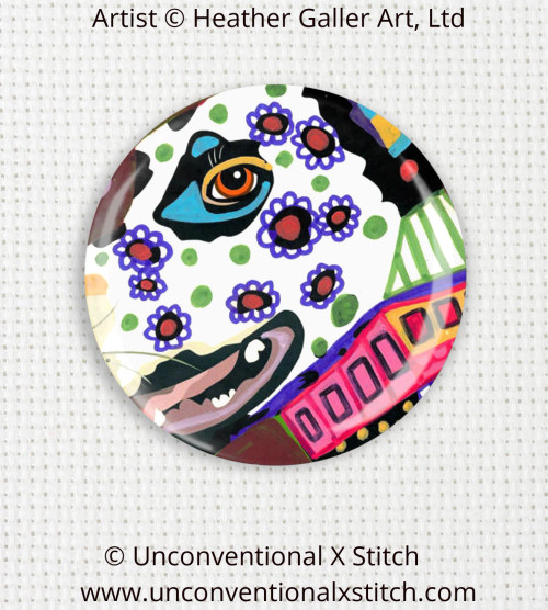 Dalmatian needle minder - Heather Galler Art, Ltd