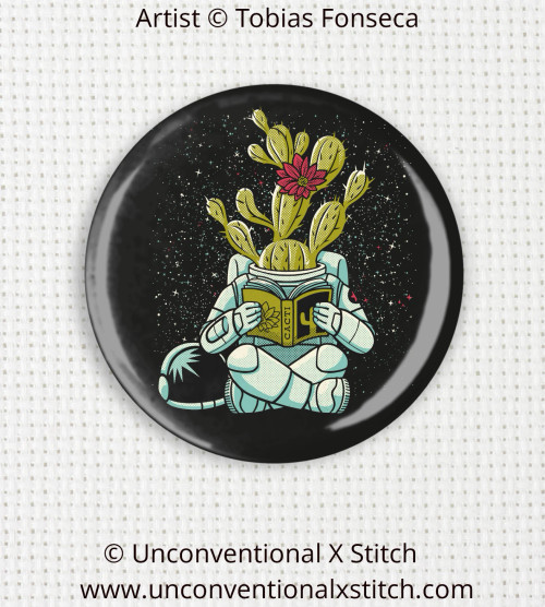 Astronaut Cactus Succulent needle minder - Tobias Fonseca