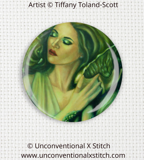 Magnolia Mermaid needle minder - Tiffany Toland-Scott