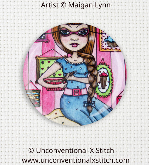 Cheeky Cupcake needle minder - Maigan Lynn