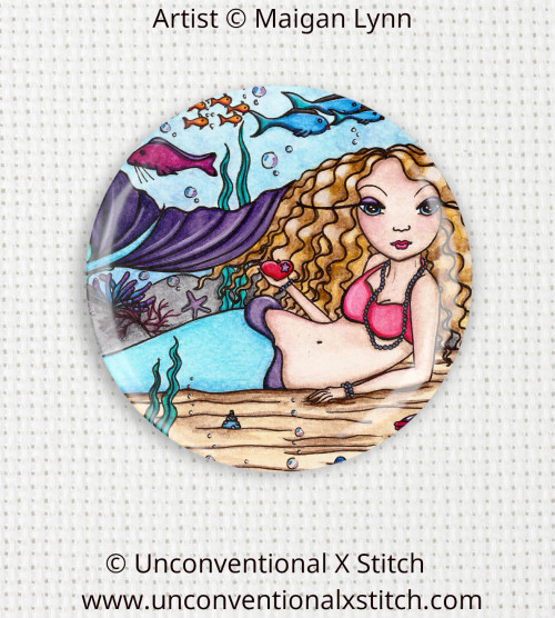 Oceans Heart needle minder - Maigan Lynn