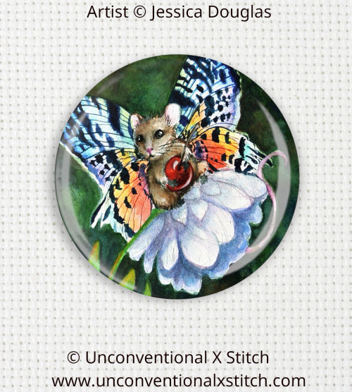 Butterfly Mouse needle minder - Jessica Douglas