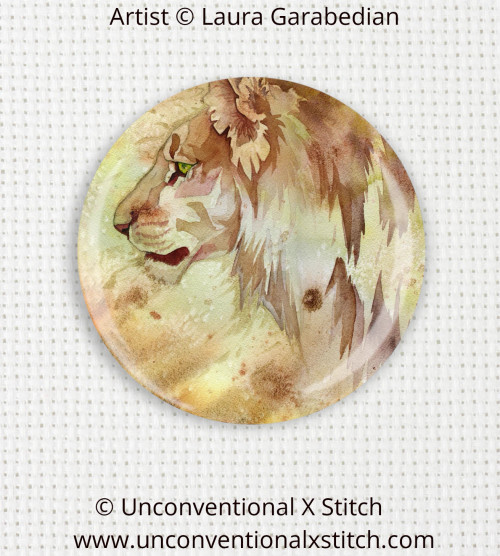 Copper Mists needle minder - Laura Garabedian