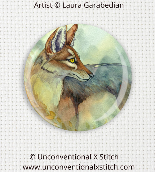 The Jackals Coins needle minder - Laura Garabedian