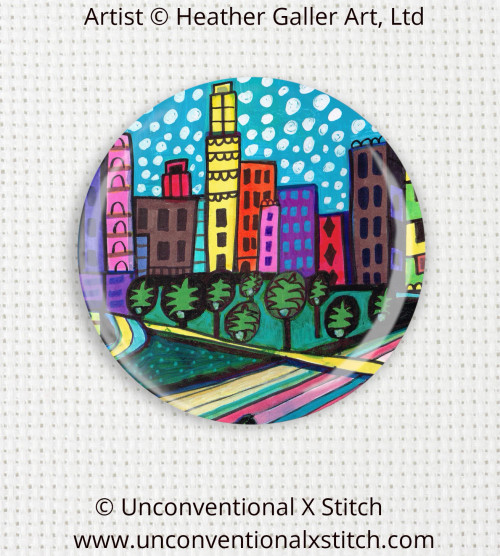 L.A needle minder - Heather Galler Art, Ltd