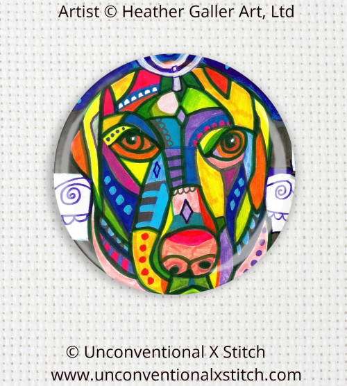 Labradors 7 needle minder - Heather Galler Art, Ltd